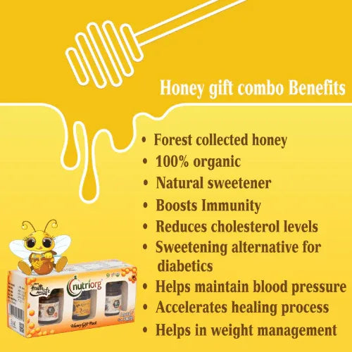 Nutriorgo Honey gift pack - 150g - Orgoshops