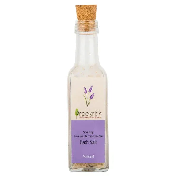 Praakritik Lavender Bath Salt-120g - Orgoshops
