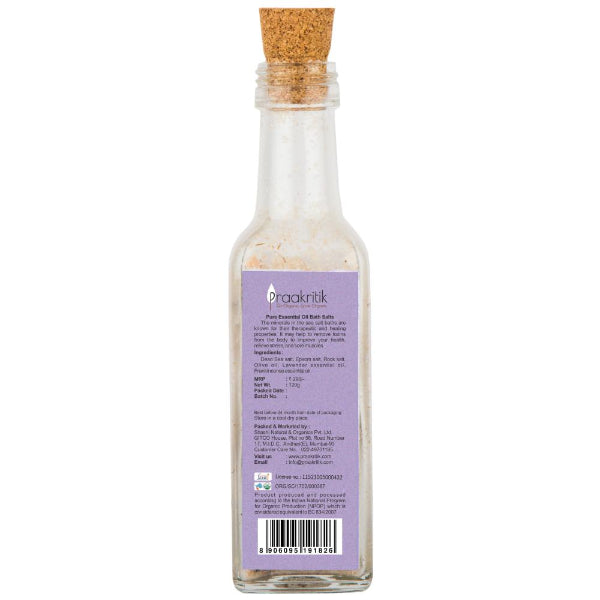 Praakritik Lavender Bath Salt-120g