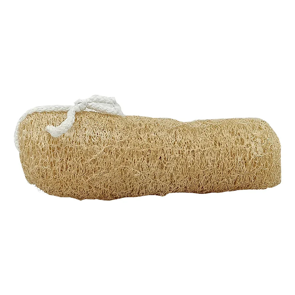 Veena Large Natural Bath Scrubber Whole Loofah Piece ( Pack of 4 ) - Orgoshops