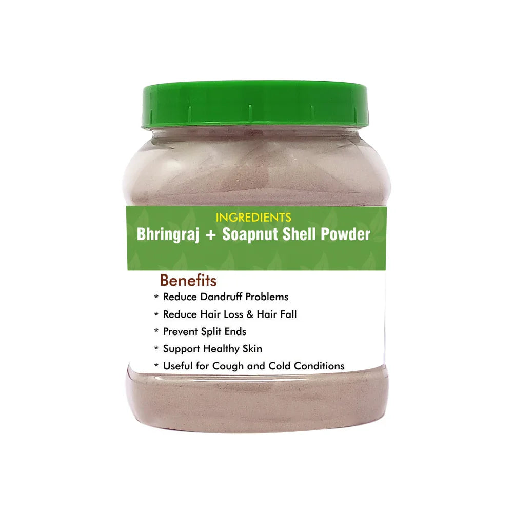 Veena Bhringaraj Hair Wash Powder - 200 g ( Pack of 2) - Orgoshops