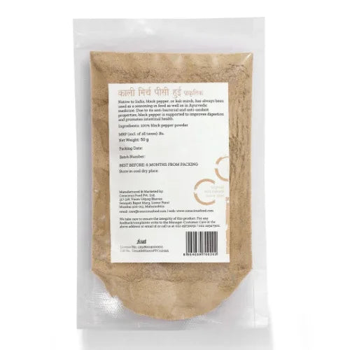 Black Pepper powder - 50g - Orgoshops