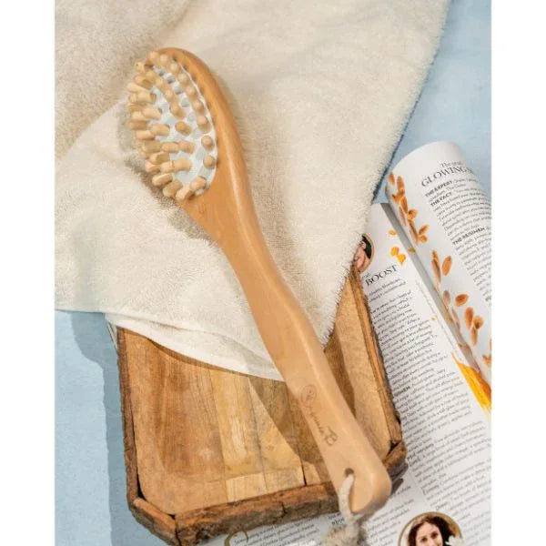 Cellulite Bristle Organic B Bath Brush | Bath Brush 2 In 1-300gm - Orgoshops