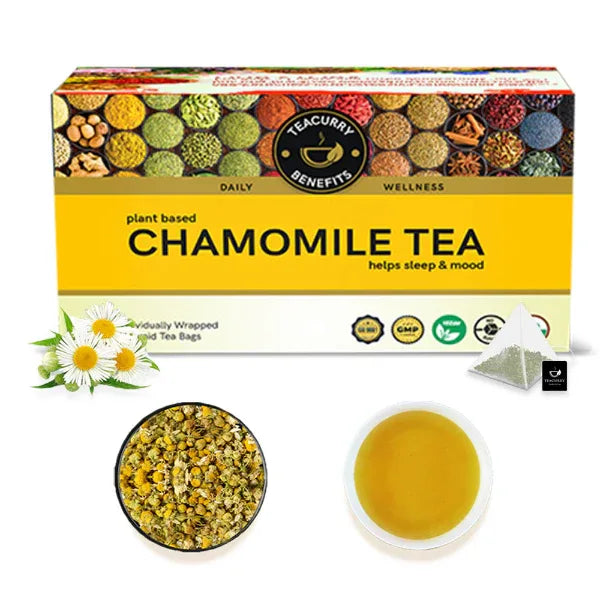 Chamomile Tea / Helps With Sleep, Sugar Levels and Relaxation-100g(30 Bags) - Orgoshops