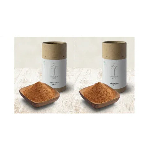 Wellness Organic Cinnamon Powder ( Iron Pounded ) - 100g ( Pack of 2 ) - Orgoshops