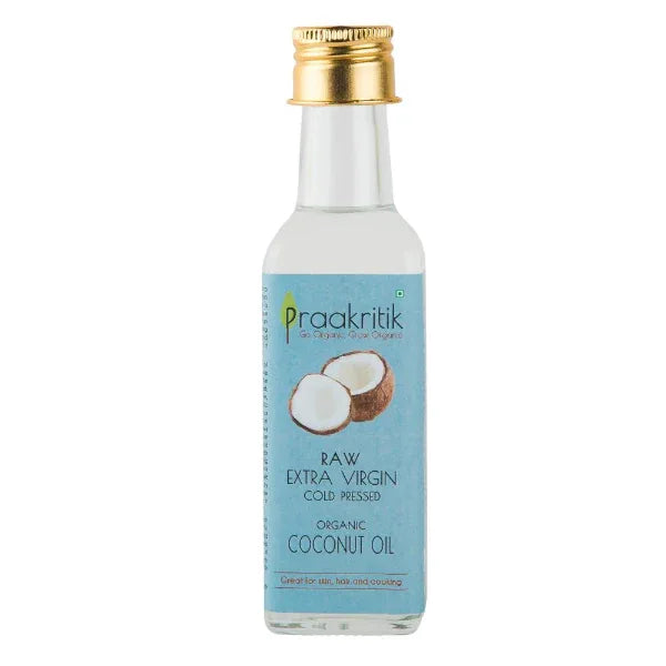 Praakritik Organic Extra Virgin Coconut Oil-100ml - Orgoshops