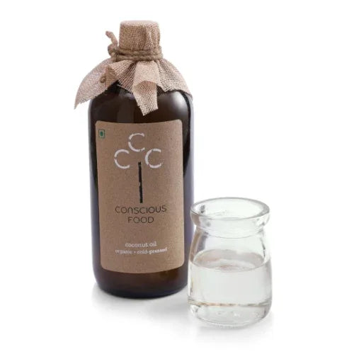 Coconut Oil Organic Cold Pressed Oil - 500ml - Orgoshops