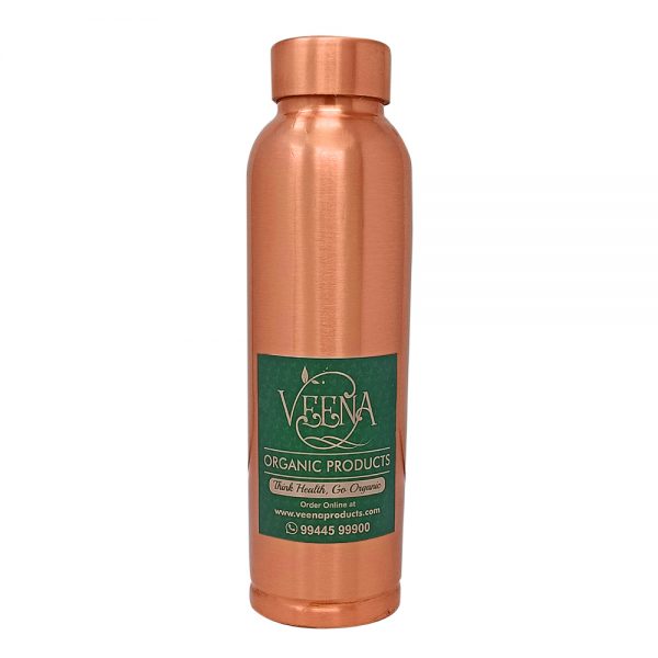 Veena : Product Copper Water Bottle - Dr. Choice - 1000 ml