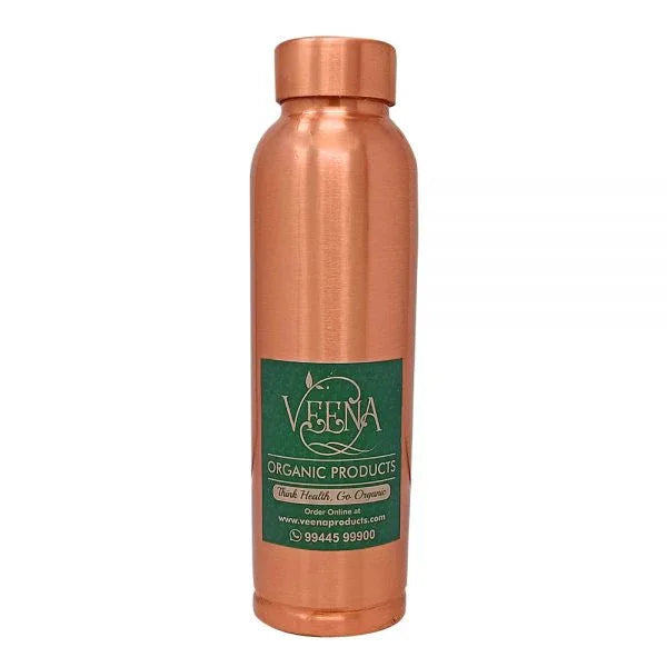 Veena : Product Copper Water Bottle - Dr. Choice - 1000 ml - Orgoshops