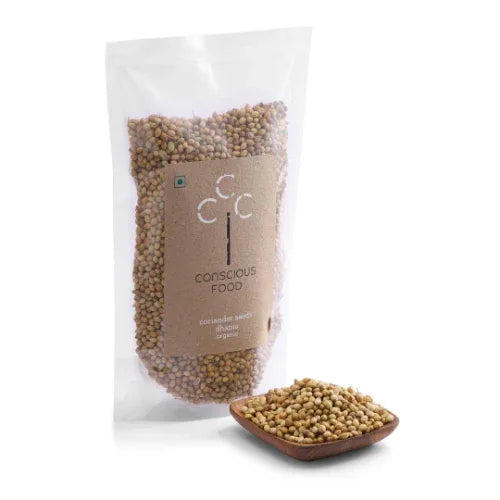 Coriander Whole (Dhania) - 100g - Orgoshops