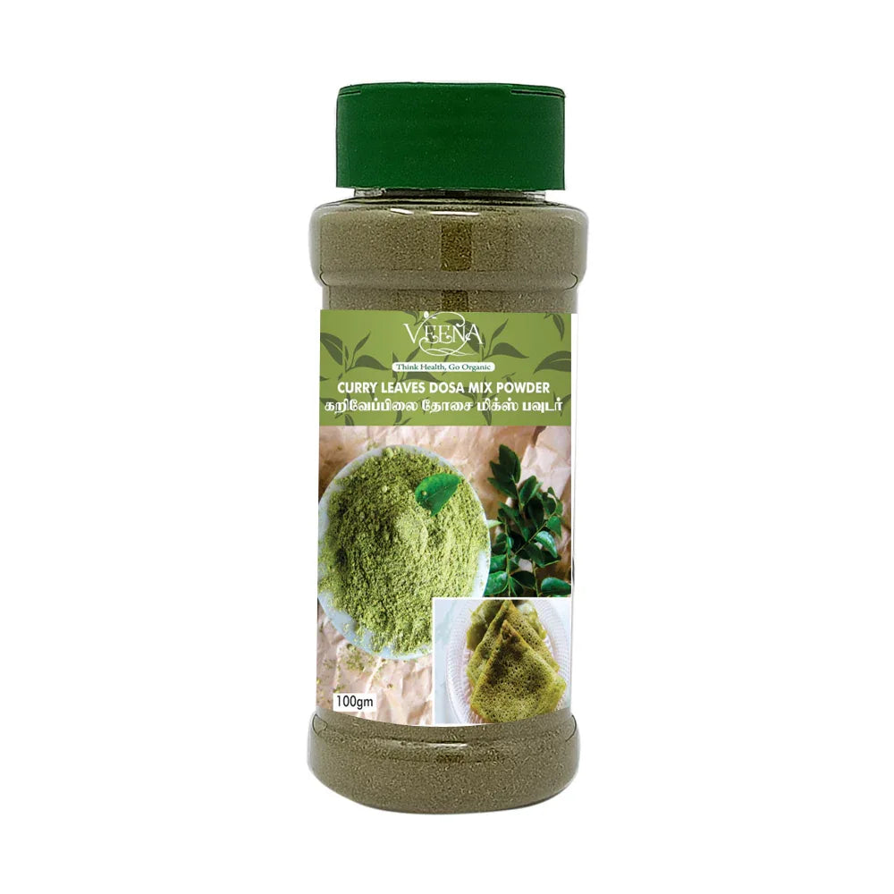 Veena Products Curry Leaf Dosa Mix Powder - 100 g (Pack of 2) - Orgoshops