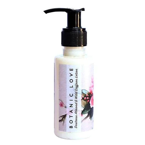 Botanic Love Destress Almond and Wild Saffron Lotion - 100ml - Orgoshops