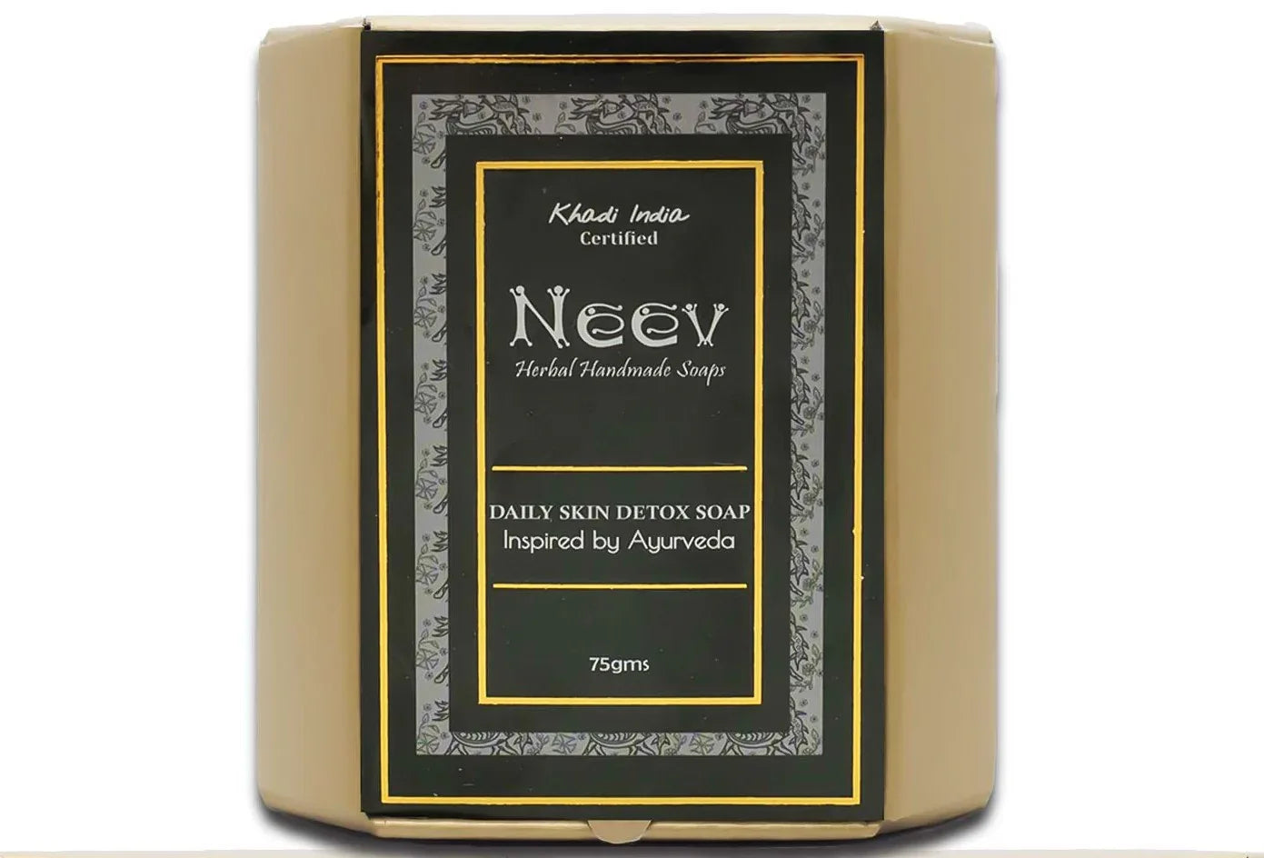 Daily Skin Detox Soap Inspired by Ayurveda - 75g ( Set Of 3 ) - Orgoshops