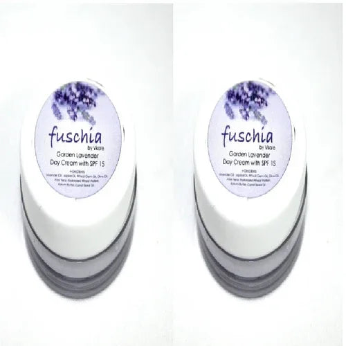 Fuschia - Garden Lavender Day Cream with SPF 15-10g - Orgoshops