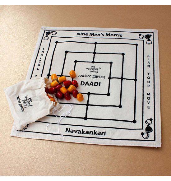 Daadi game / Navakankari / Nine men's morris board game - Orgoshops