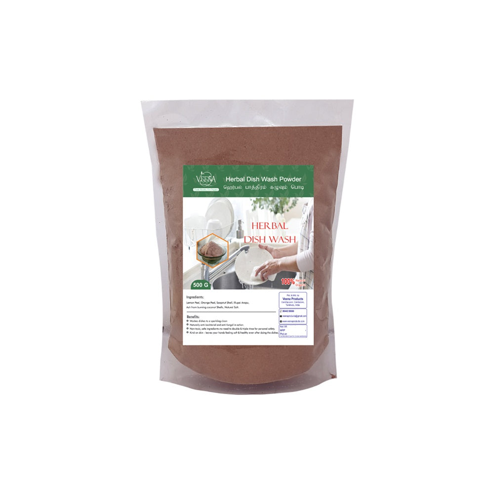 Veena : dish wash powder - 500g ( Pack of 4 )