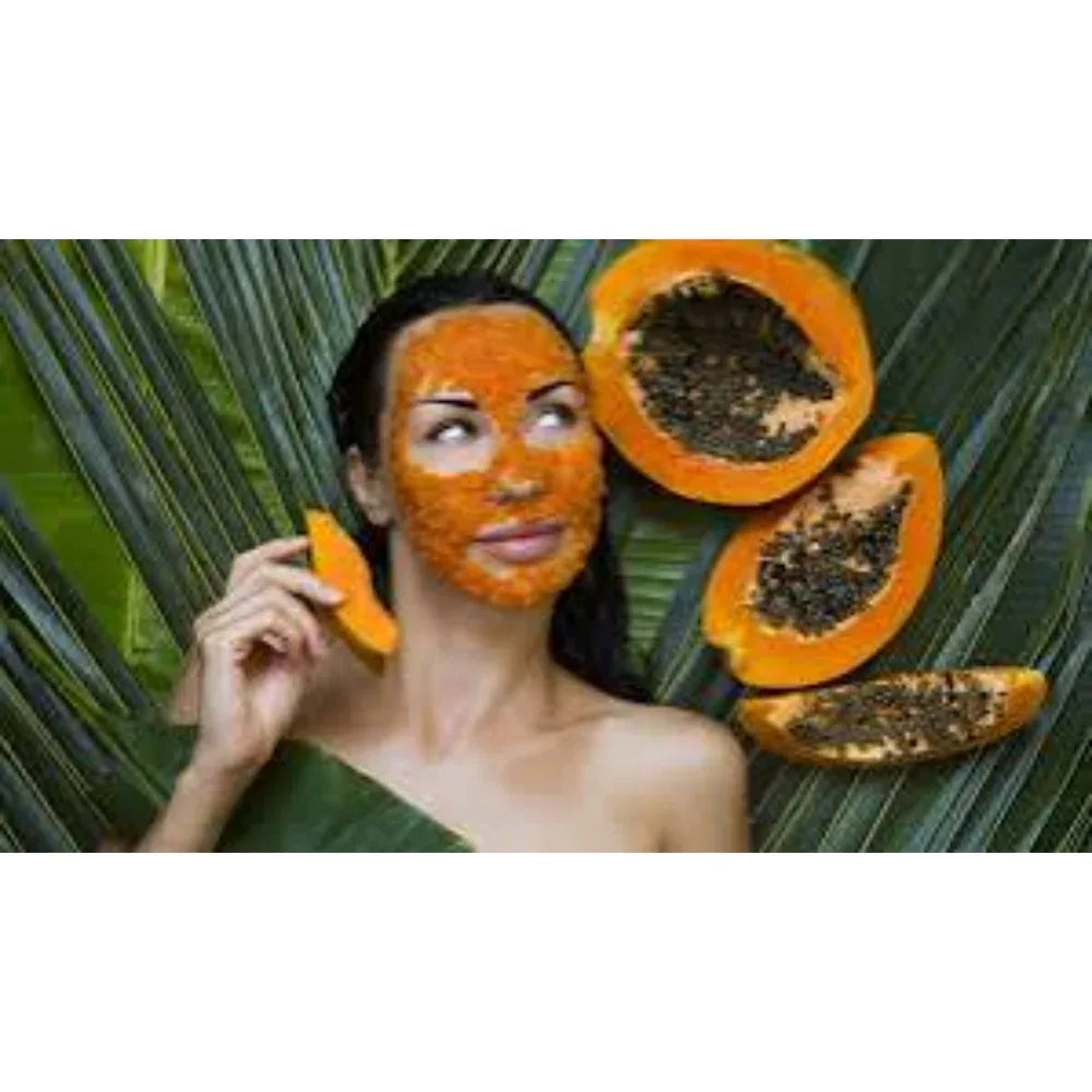 Dhaanyas Papaya Face Pack | தான்யாஸ் பப்பாளி பேஸ் பேக் - 100 GMS - (Pack of 2) - Orgoshops