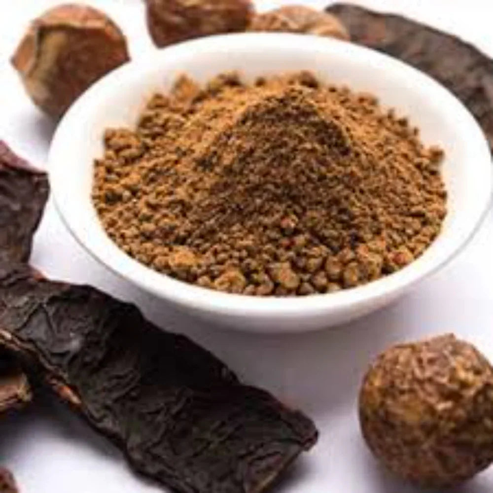 Dhaanyas Shikakai Powder | தான்யாஸ் சிகைக்காய் பொடி - 100 GMS - (Pack of 3) - Orgoshops