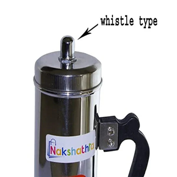 Nakshathra Stainless Steel Puttu Maker / Puttu Kodam With Lid - Orgoshops