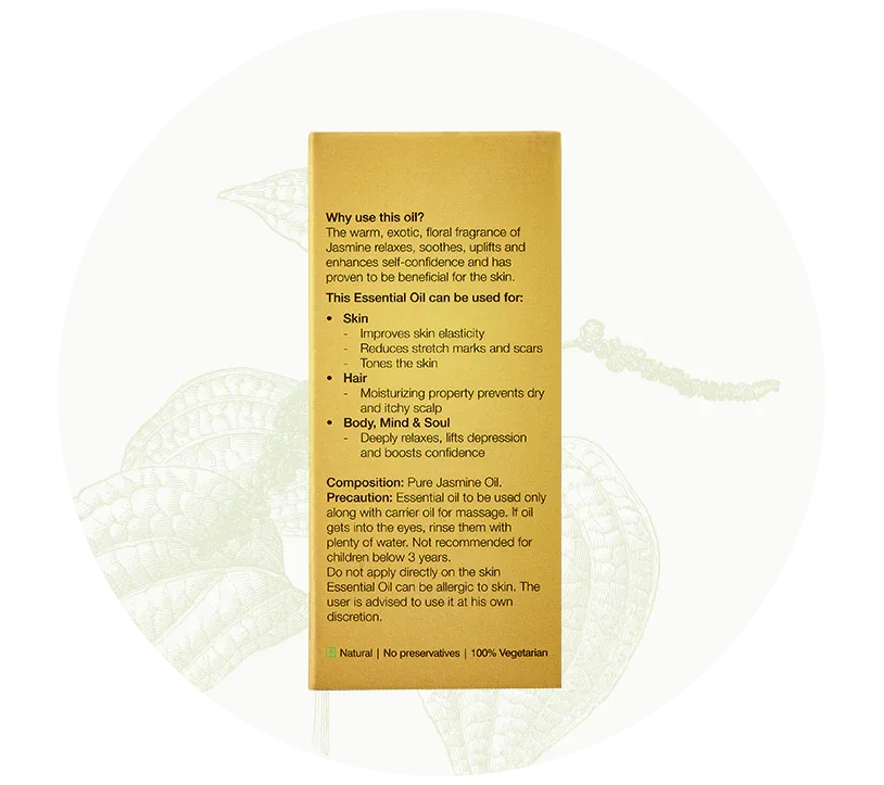 Jasmine Essential Oil 10ml - Orgoshops