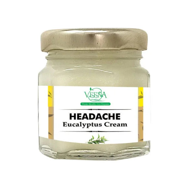 Veena Headache Eucalyptus Cream - 30g ( Pack of 3 ) - Orgoshops