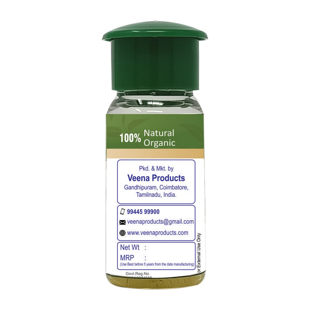 Veena Ooty Made Multipurpose Eucalyptus Oil - 30ml ( Pack of 2 )