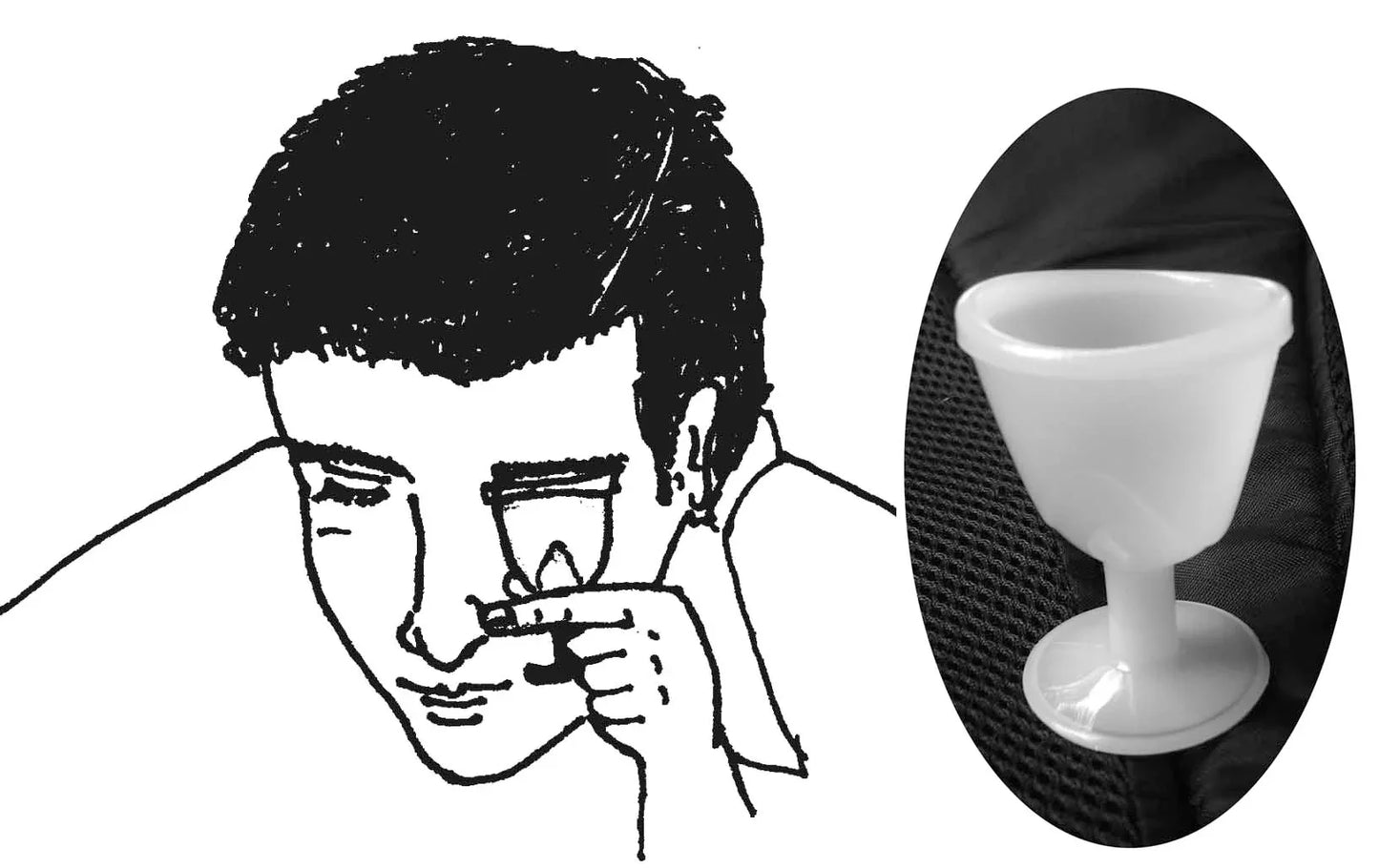 Veena Eye Cleaning Cup Piece ( Pack of 8 ) - Orgoshops