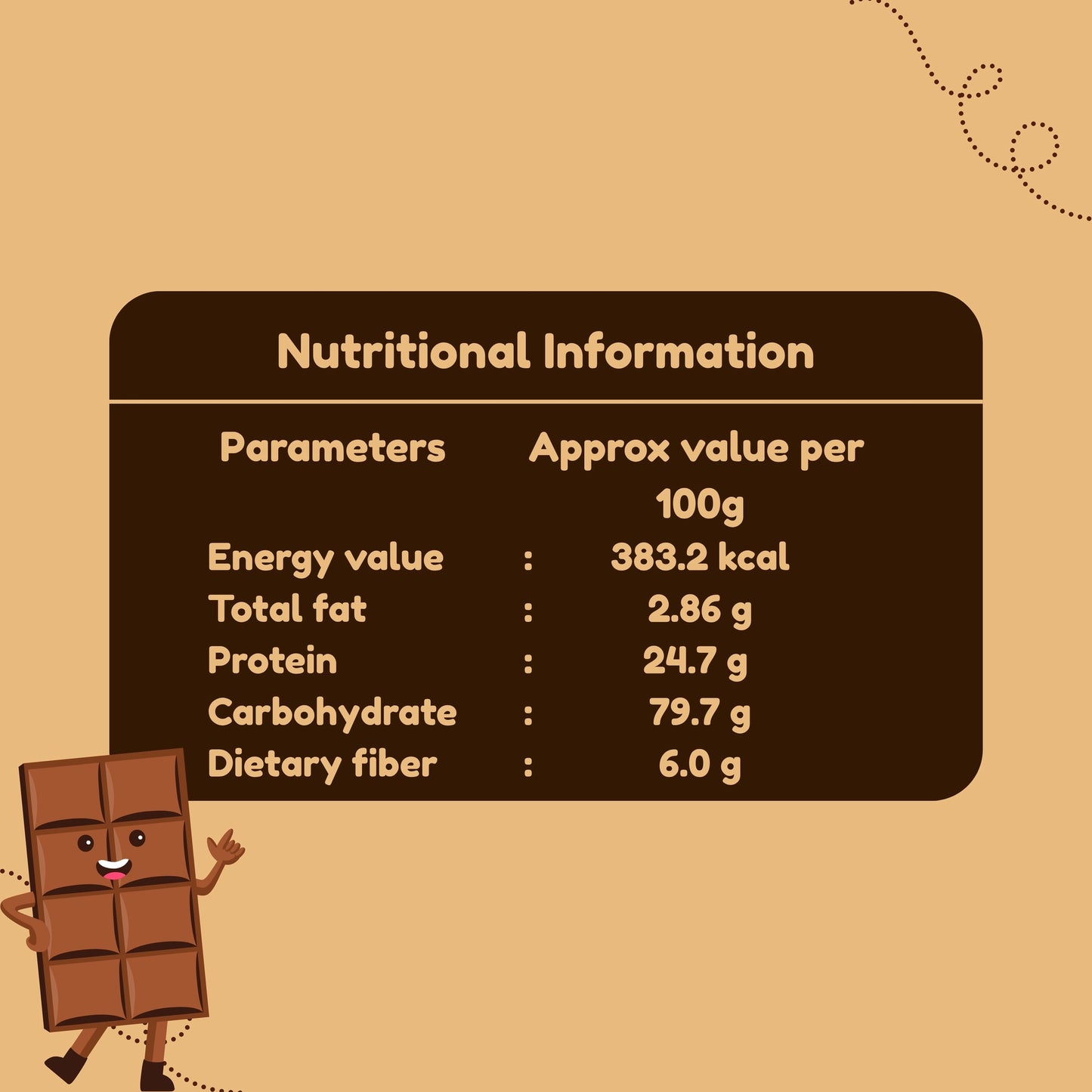 Millet 'n' Minutes Millet Chocolate Pancake Mix - 350 g