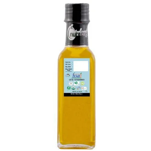 Nutriorgo Certified Organic Flaxseed Oil - 100ml (Pack of 2 ) - Orgoshops