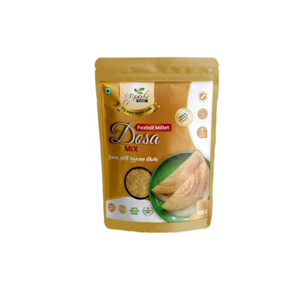 Roohi Foxtail Millet / Thinai Dosa Mix - 500 gram