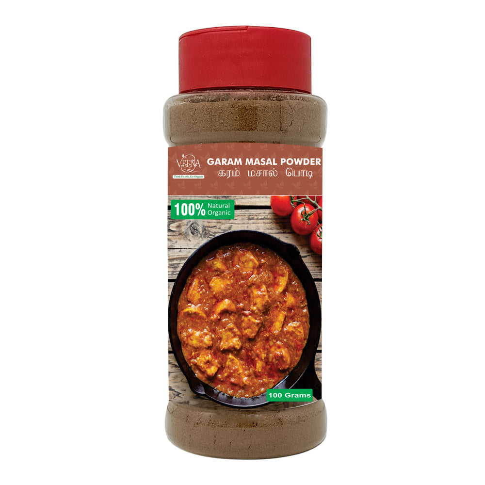 Veena : Products Garam Masala Powder - 100g ( Pack of 3 )