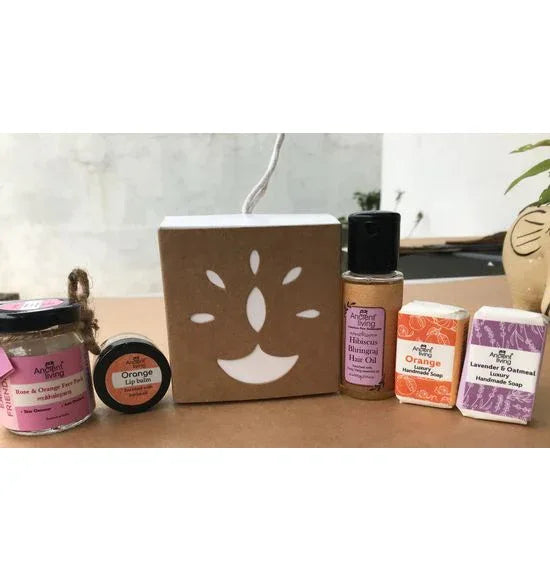 Ancient Living Gift Box - Diya - Orgoshops