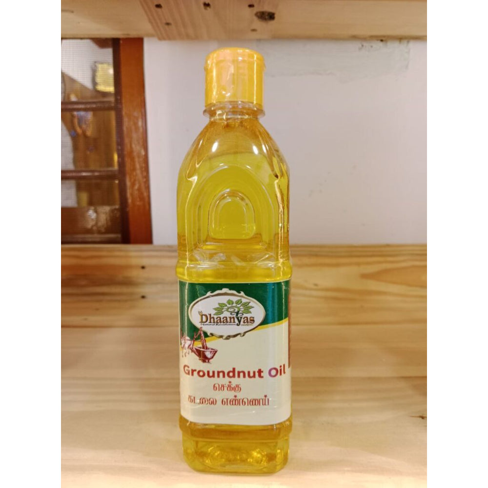 Dhaanyas Groundnut Oil - 500 ml