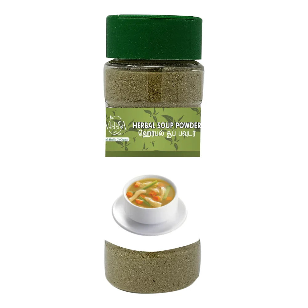 Veena Herbal Soup Powder - 100g ( Pack of 2 ) - Orgoshops