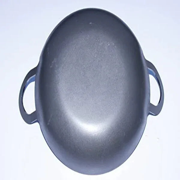 MYNAKSHA Pre Sesoned Iron Mini Kadai Induction Bottom Medium - Orgoshops