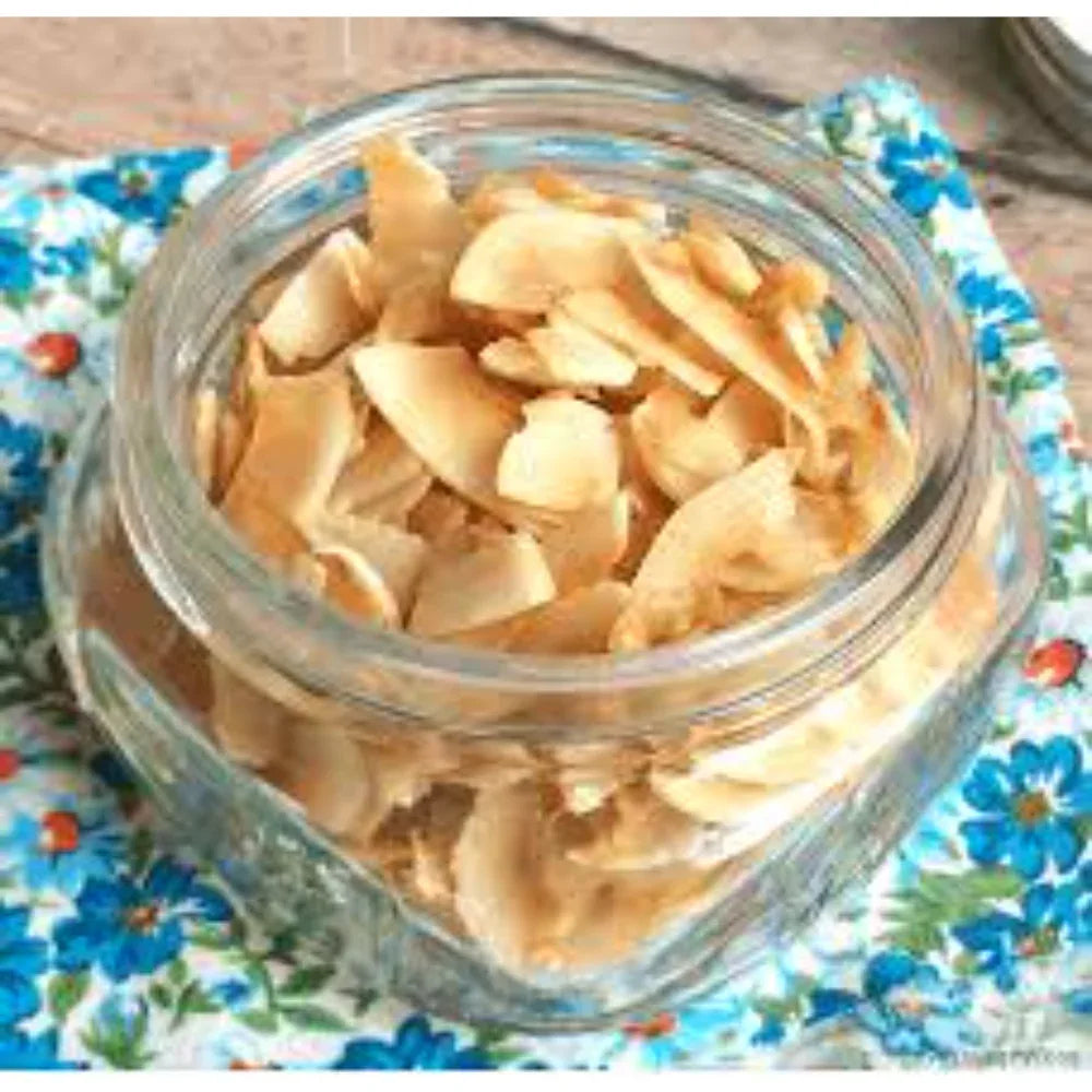 ILAN THIGAZH : Nattu Sarkarai Coconut Chips - 50 grams - Orgoshops