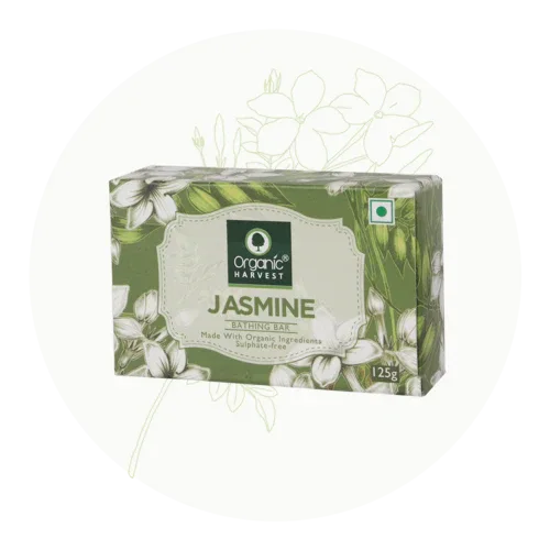 Jasmine Bathing Bar 125gm(PACK OF 2) - Orgoshops