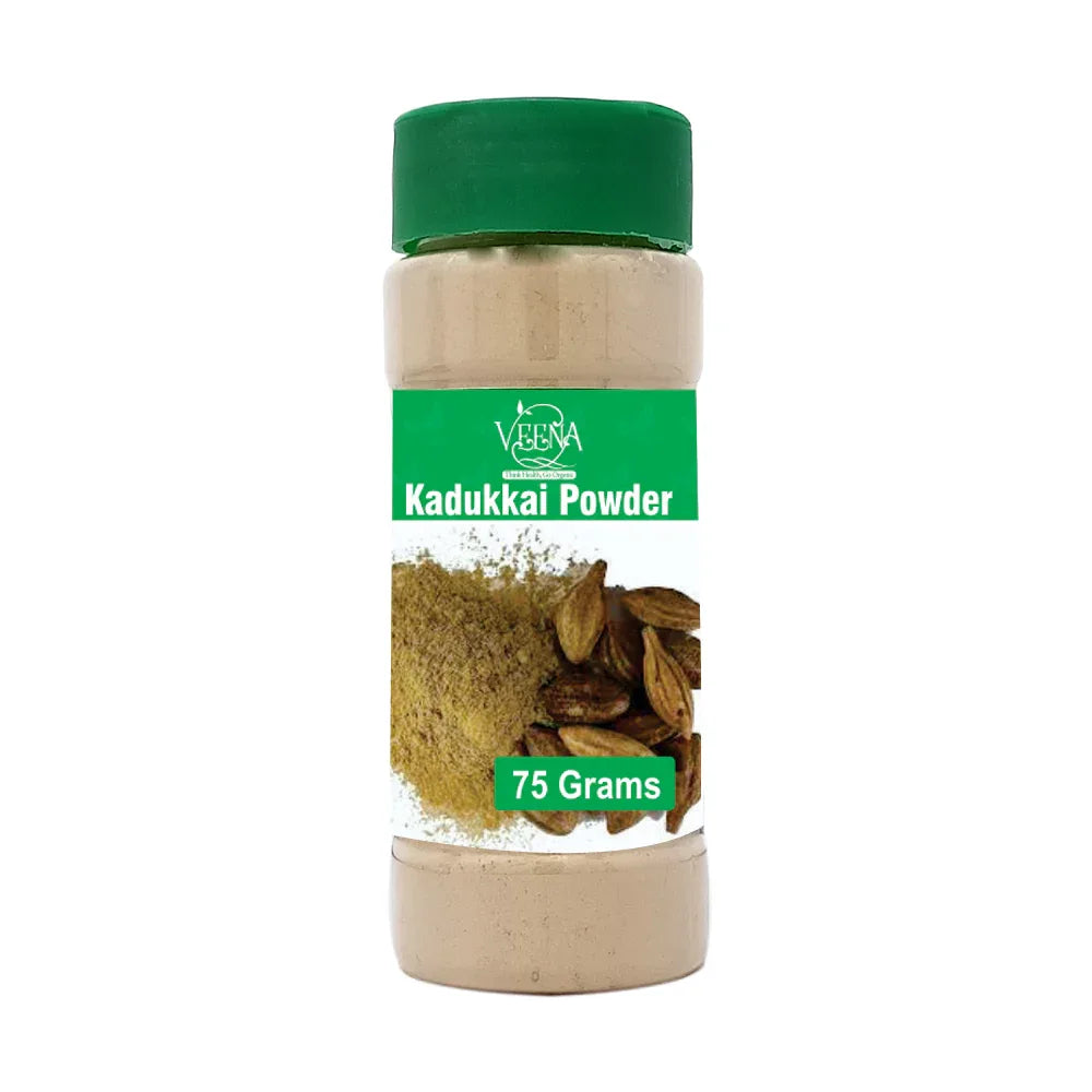 Veena Kadukai Powder - 75 g (Pack of 3) - Orgoshops