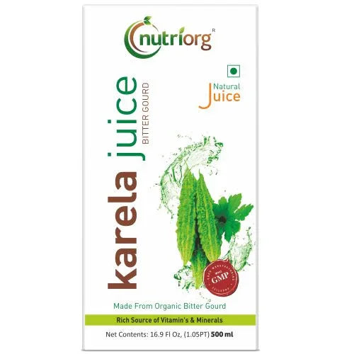 Nutriorg Karela Juice - 500ml - Orgoshops