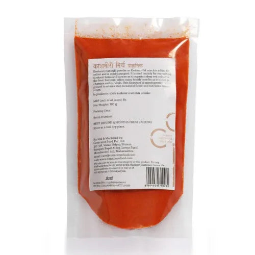 Kashmiri Red Chilli Powder - 100g - Orgoshops