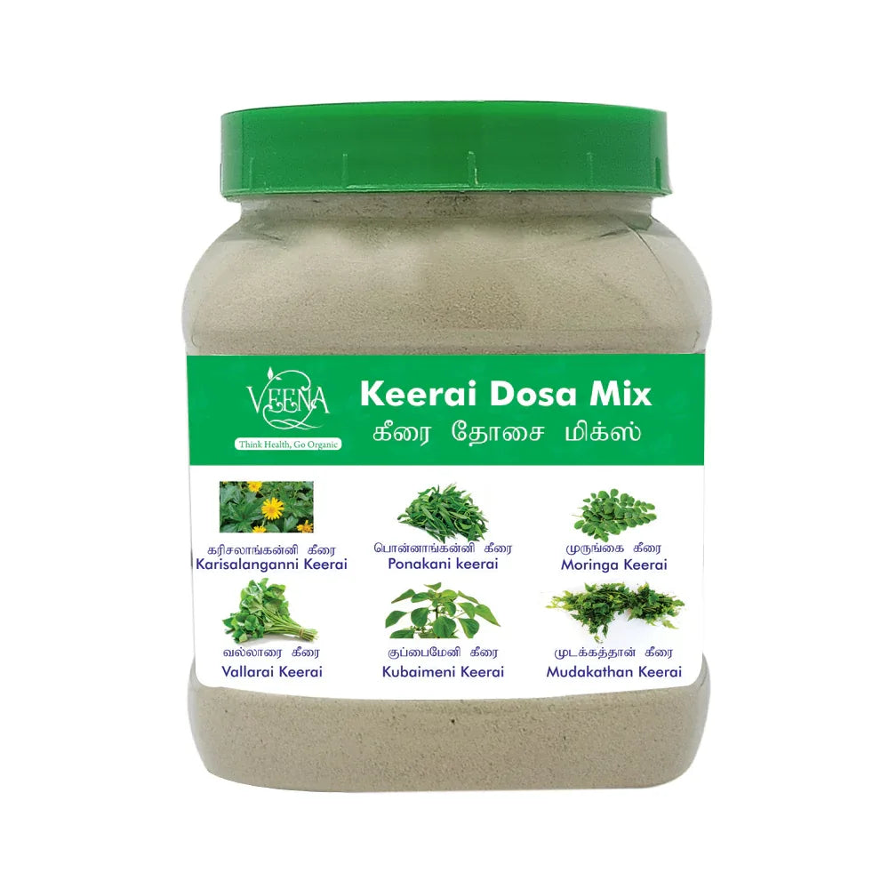 Veena Keerai Dosa Mix Powder - 250g (Pack of 2) - Orgoshops