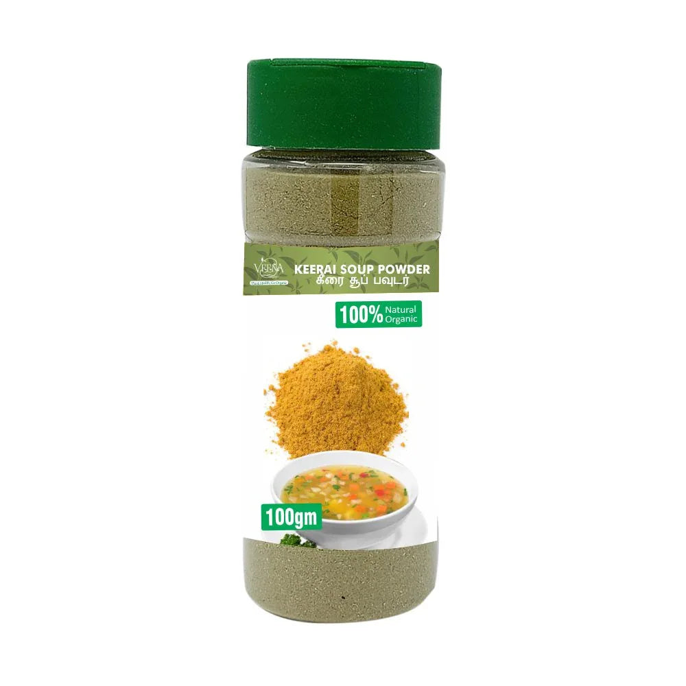 Veena : Products Keerai Soup Powder- 100g ( Pack of 2) - Orgoshops