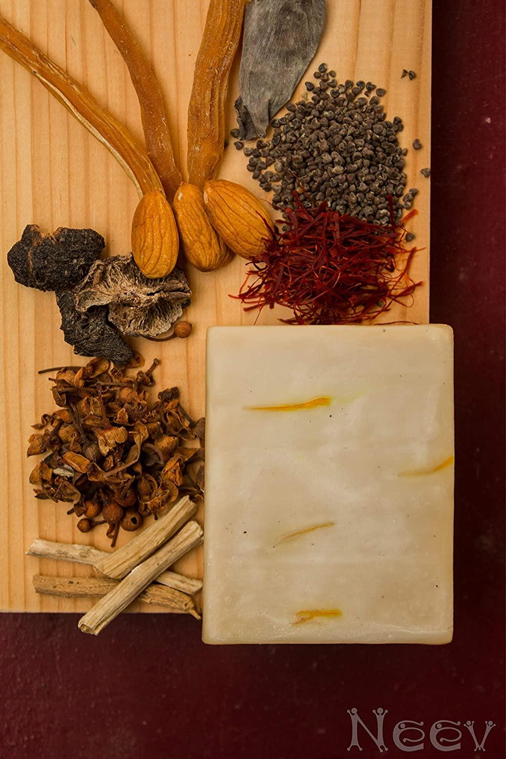 Kesar Badam Soap For A Royal Glow - 75g ( Set Of 3 ) - Orgoshops