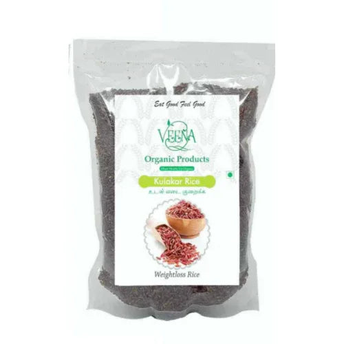 Veena Kullakar Rice -Weight Loss Rice - 500g ( Pack of 2 ) - Orgoshops