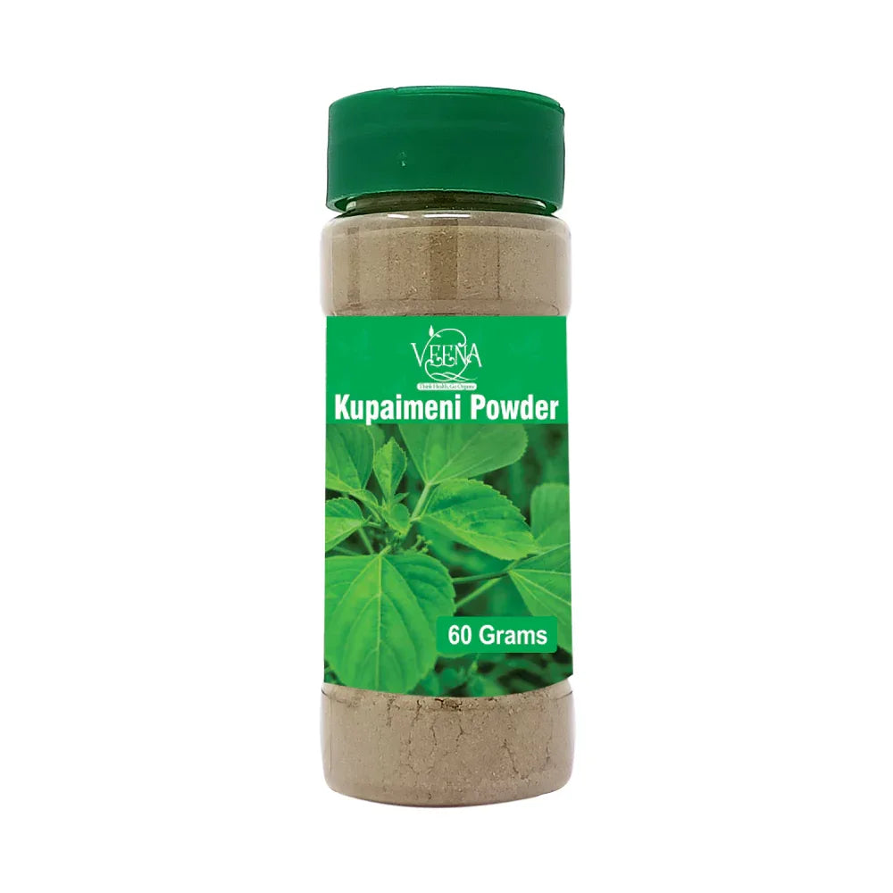 Veena Kupaimeni Powder - 60g ( Pack of 3 ) - Orgoshops