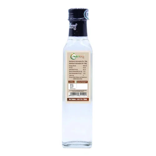 Nutriorgo Certified Organic Virgin Coconut Oil - 250 ml - Orgoshops