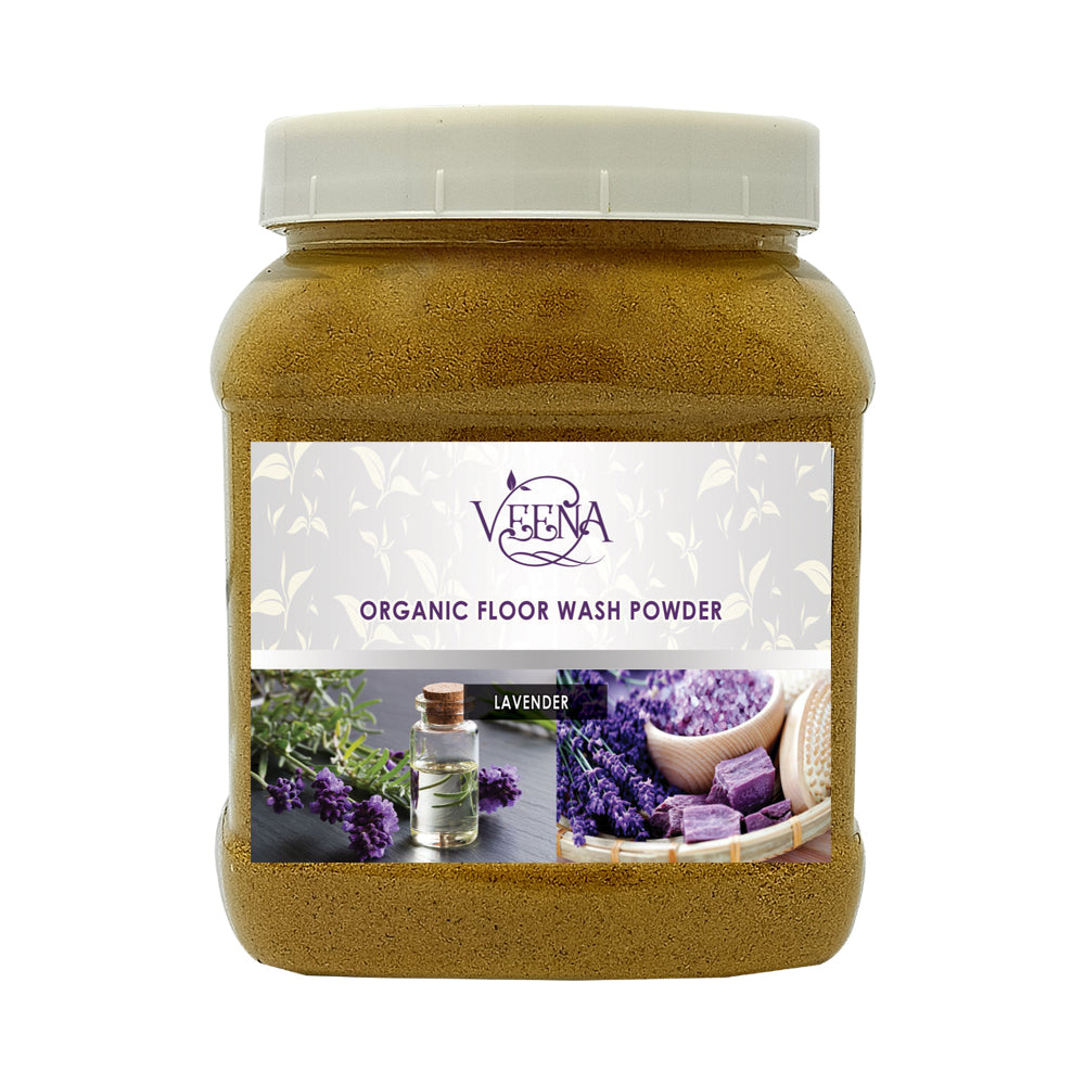Veena Lavender Floor Wash Powder - 400g ( Pack of 2 )
