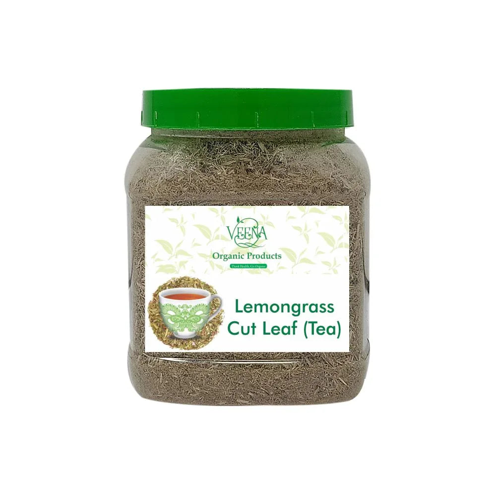 Veena Lemongrass Cut Leaf Tea - 75g ( Pack of 2 ) - Orgoshops