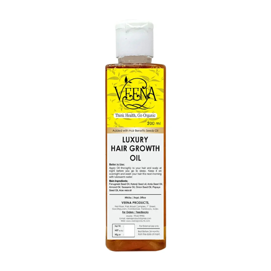 Veena Luxury Hair Growth Oil - 200ml - Orgoshops