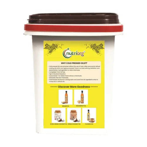 Nutriorgo Certified Organic Mustard - Oil 5ltr - Orgoshops